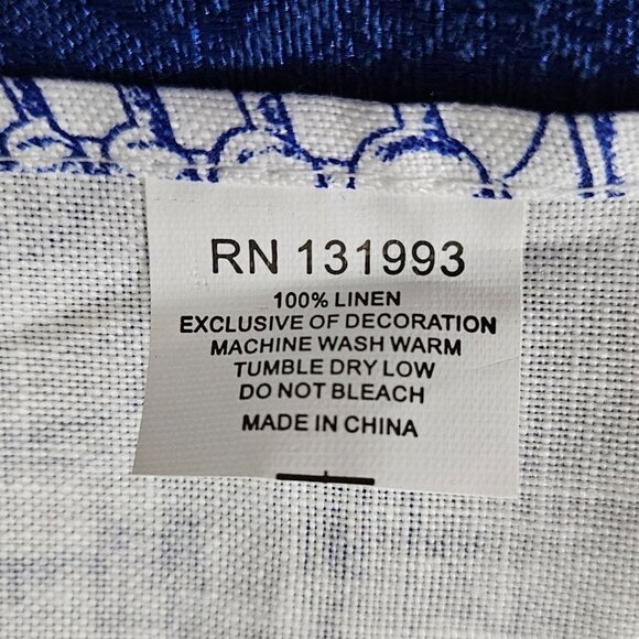 Rectangle Tablecloth 2 Linen Napkins Set Festive Design Jewish Hanukkah 72"x57" - Picture 7 of 8